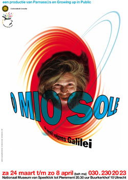 Poster O mio sole: de wereld volgens Galilei 