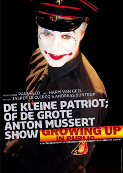 Poster De Kleine Patriot; of de grote Anton Mussert Show